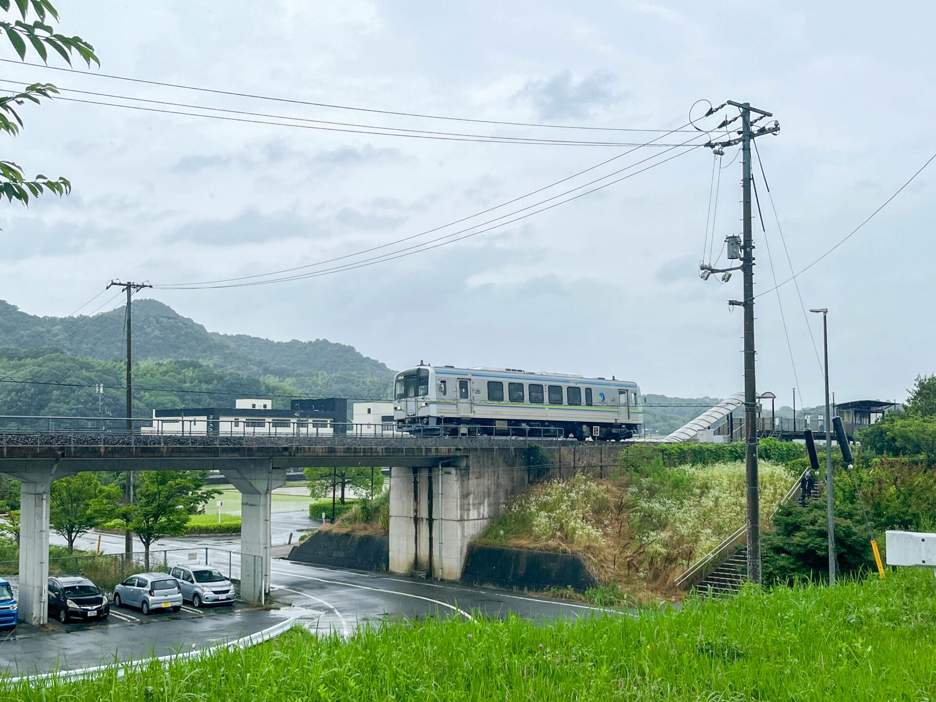 すれ違った井原鉄道