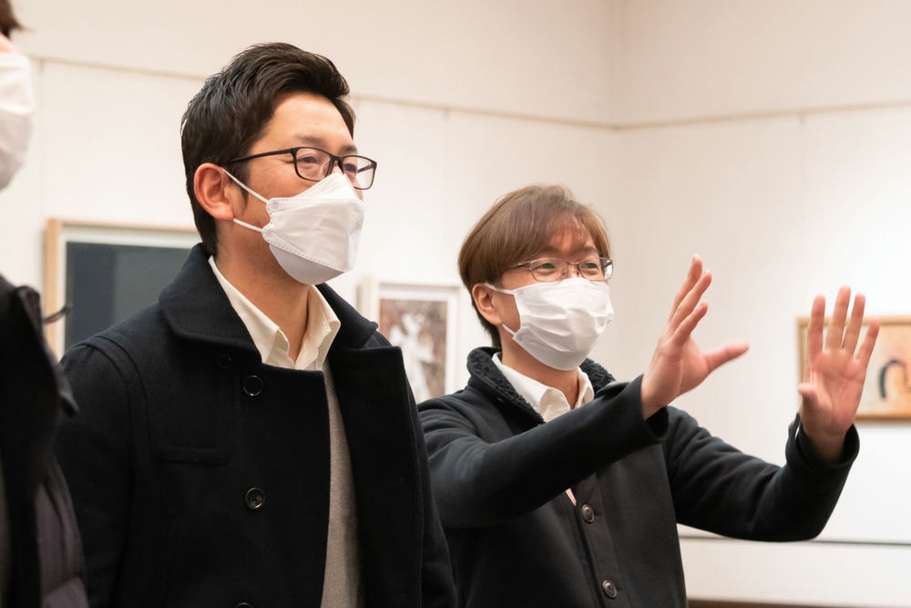 大原美術館のビジネス研修 絵画の前で対話