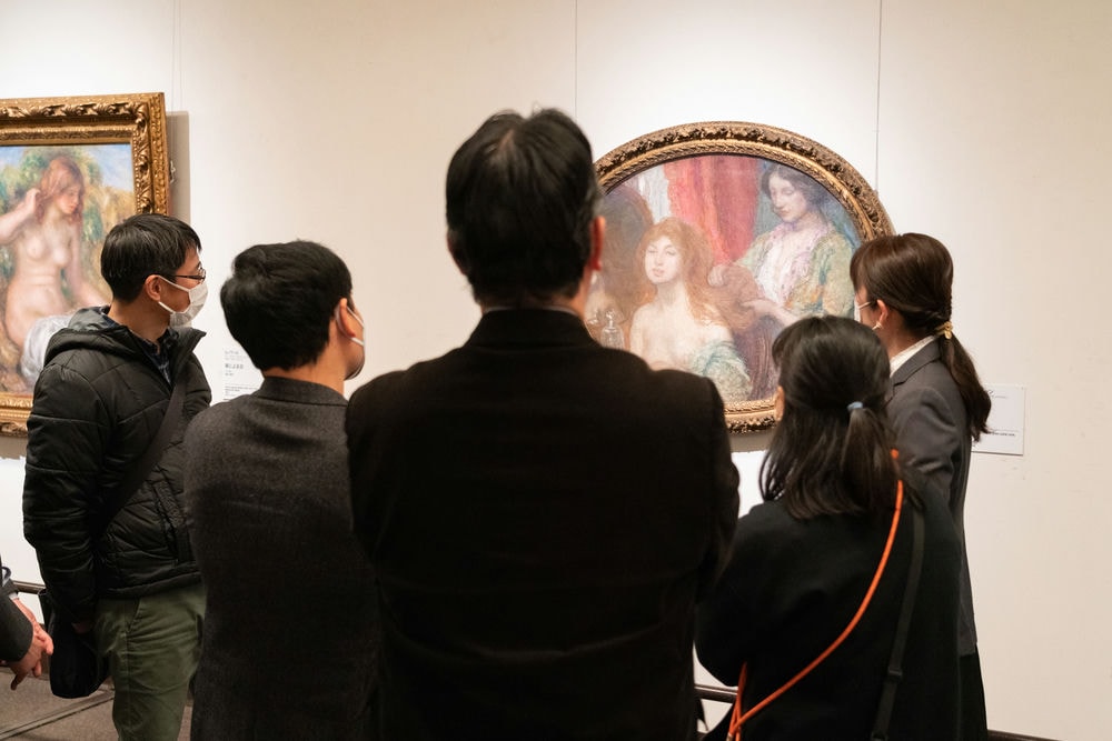 大原美術館のビジネス研修 絵画の前で対話