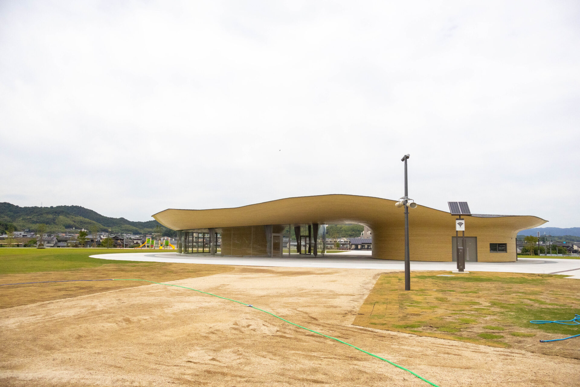 開園前のまびふれあい公園