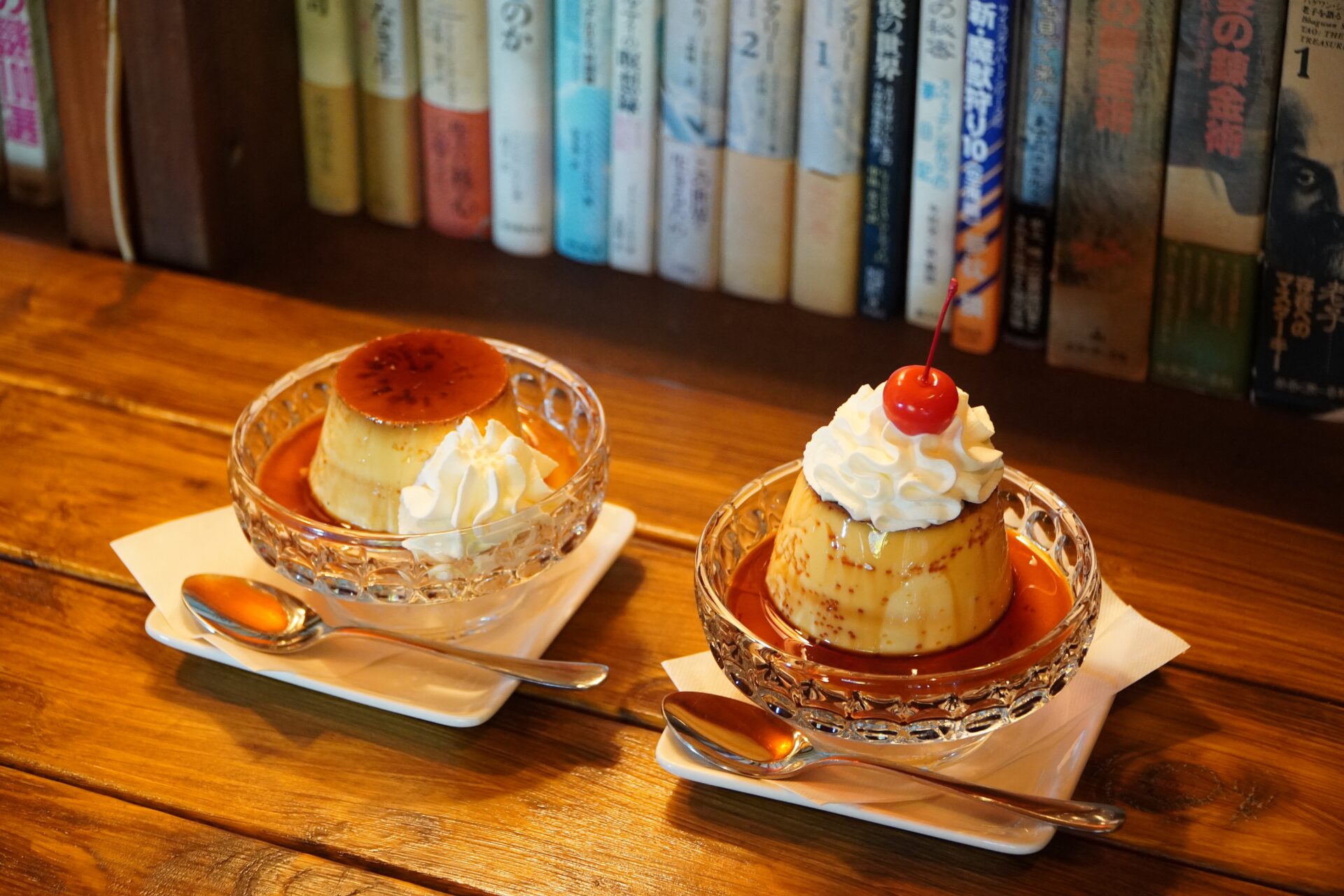 プリン_庭とブンガク2
