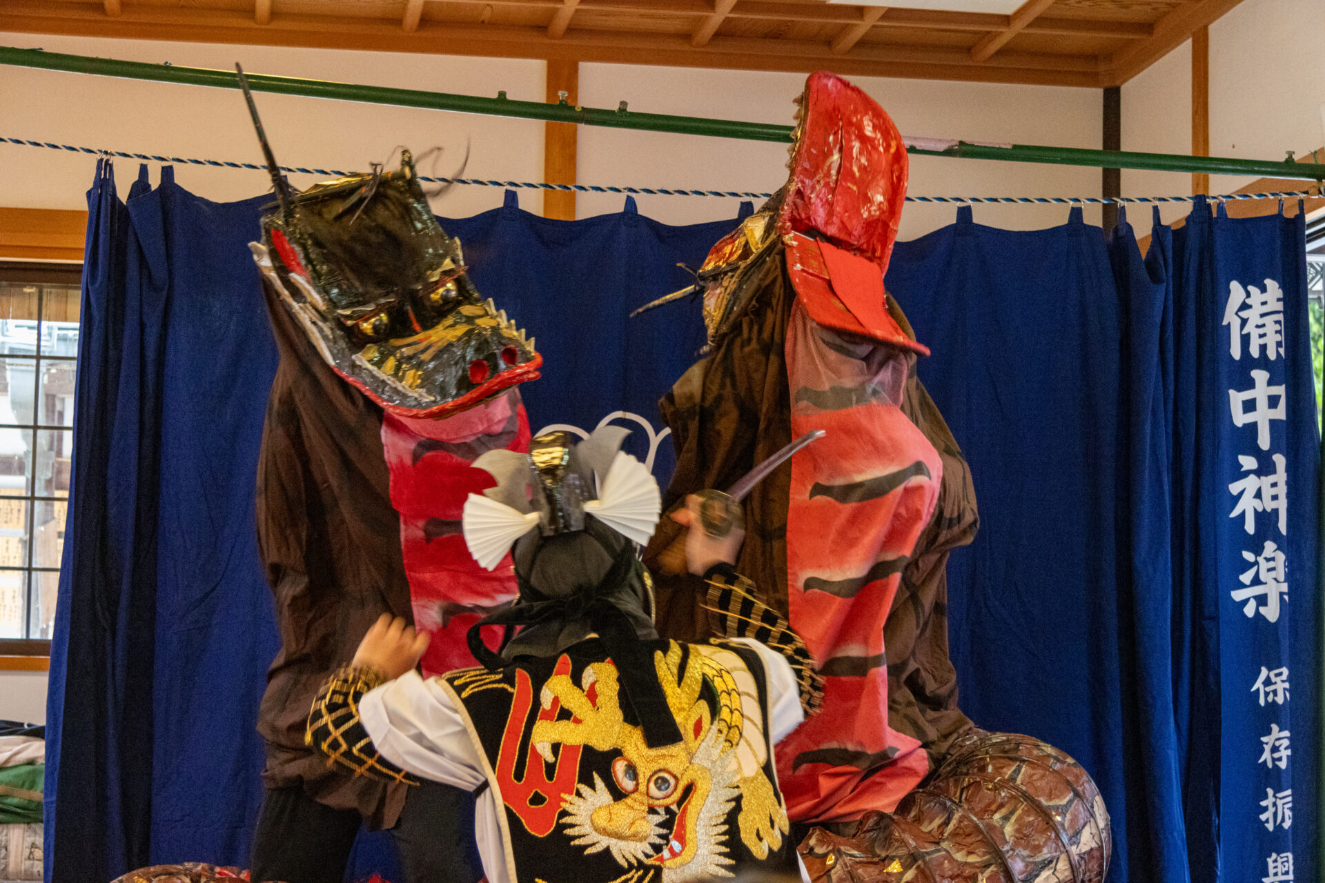 備中神楽のようす1