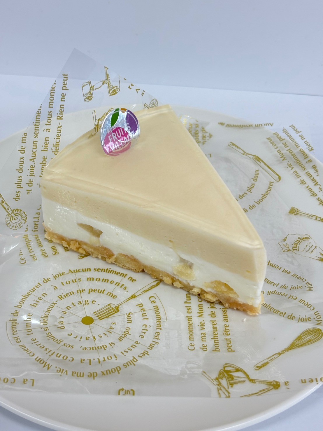 レアチーズケーキ(写真提供:倉敷フルーツヴィレッジ)