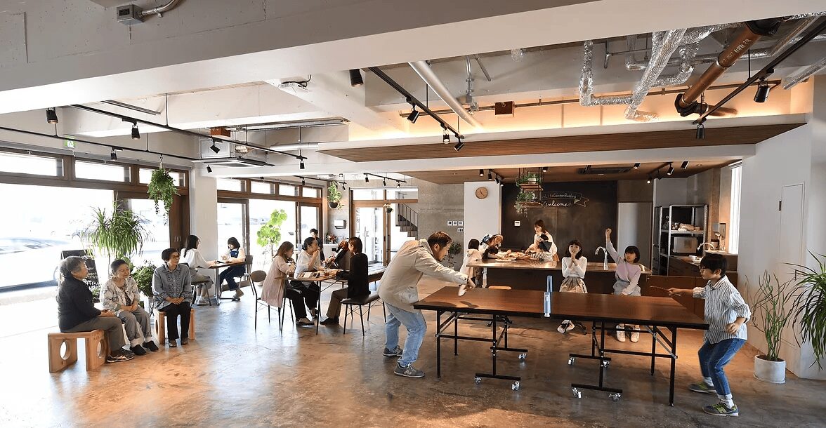 Usage of shared space and shared kitchen (Photo provided by FLCB)