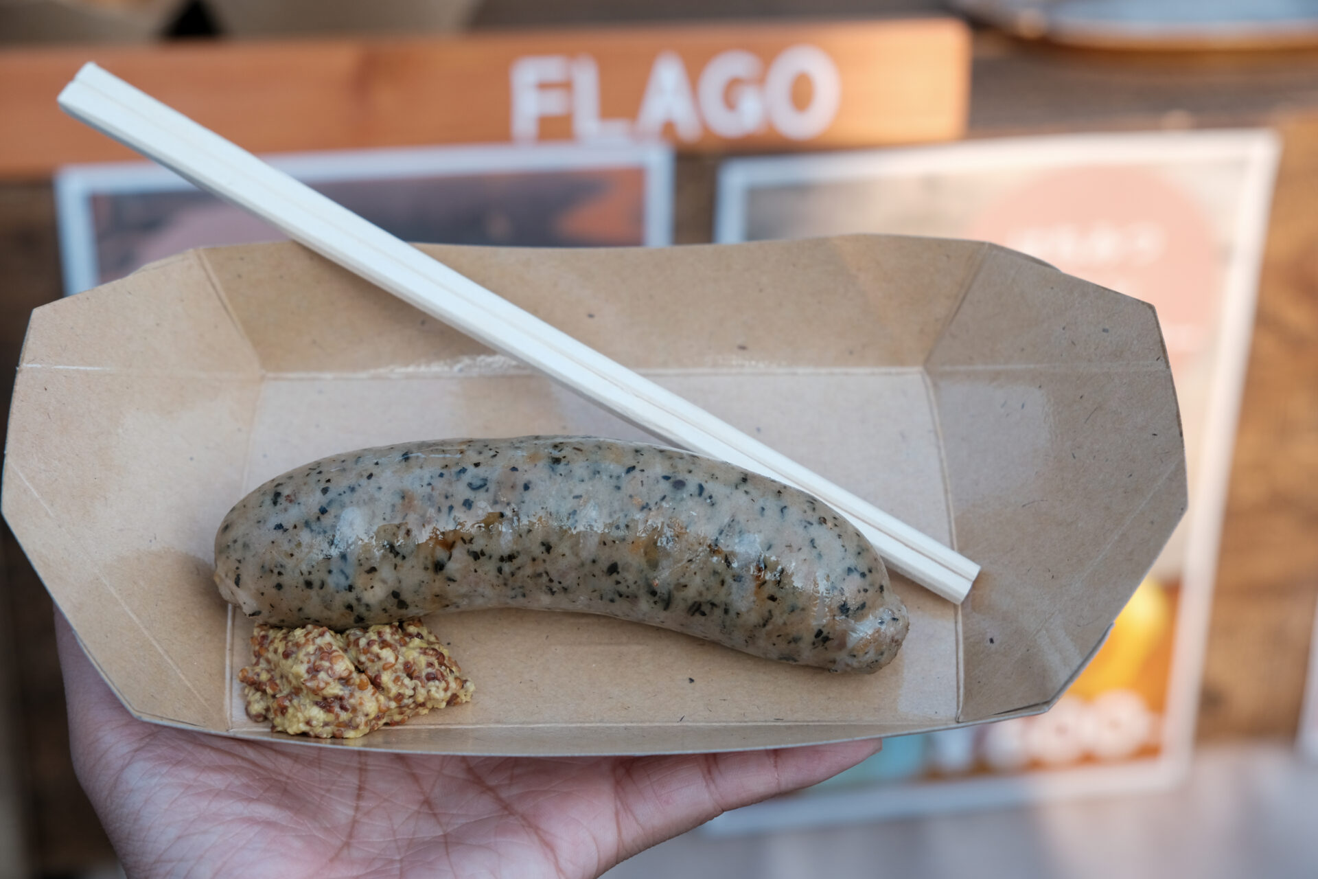 FLAGOのハーブソーセージ