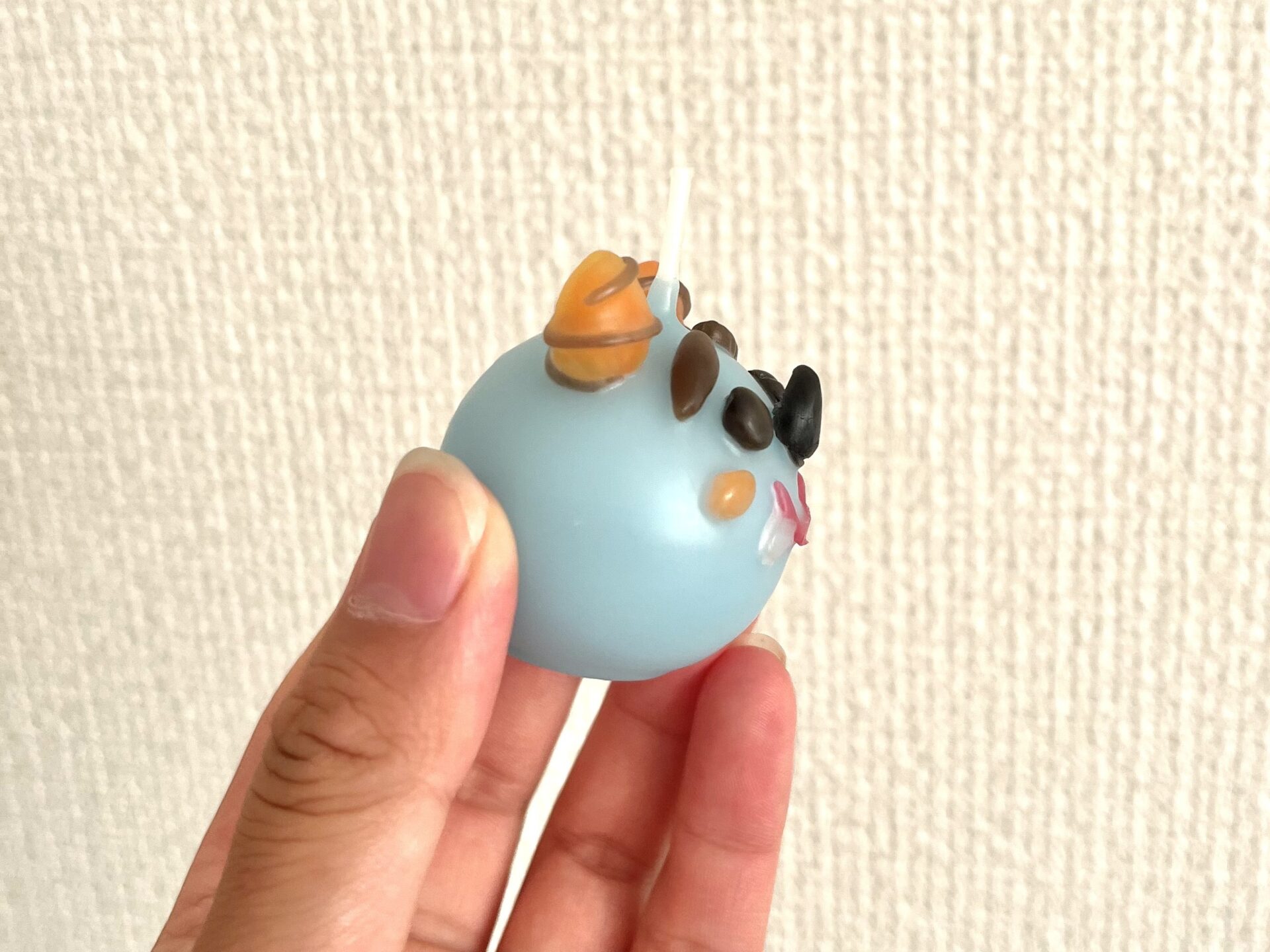 鼻が曲がった鬼のキャンドル