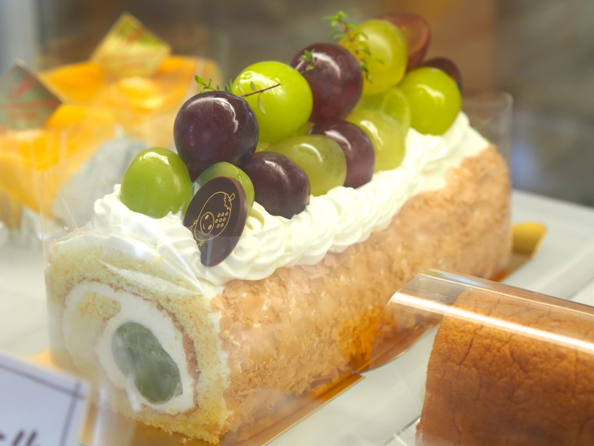 ぶどうのロールケーキ