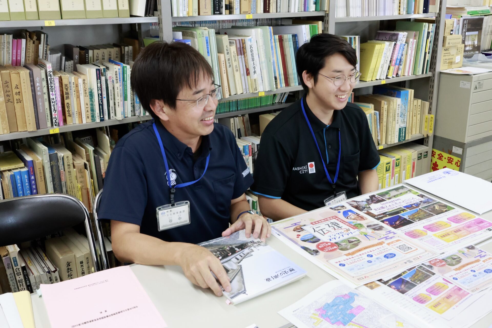 左から谷中勝一さん、迫田圭一郎さん