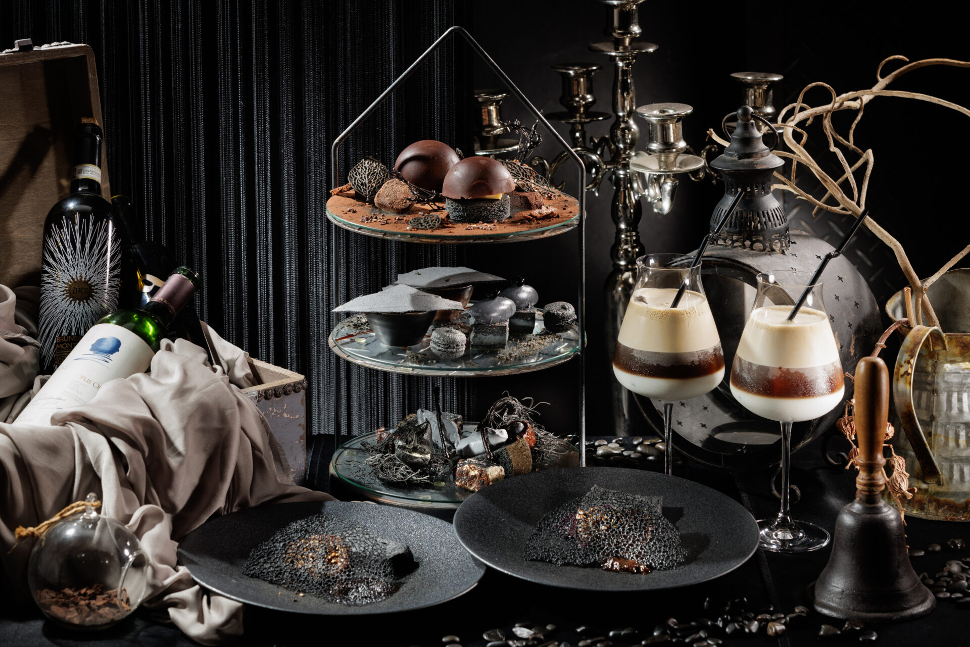 72cafeのハロウィンスイーツ　画像提供：倉敷アフタヌーンティー実行委員会