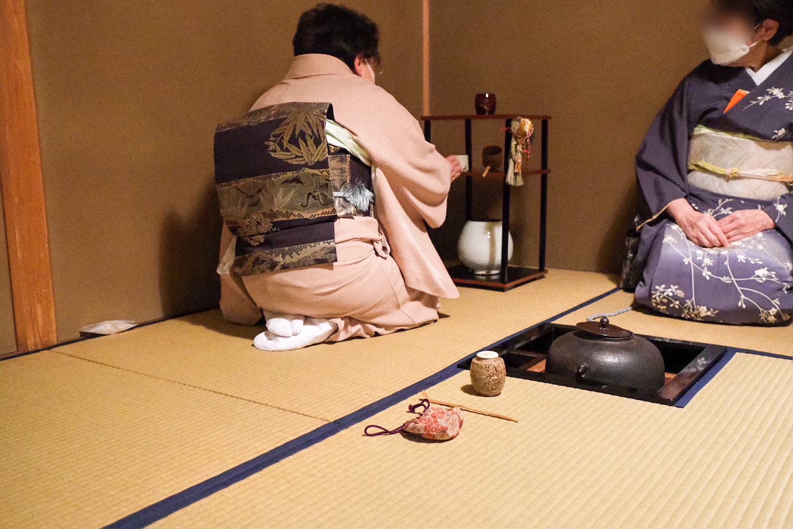 お茶会のようす