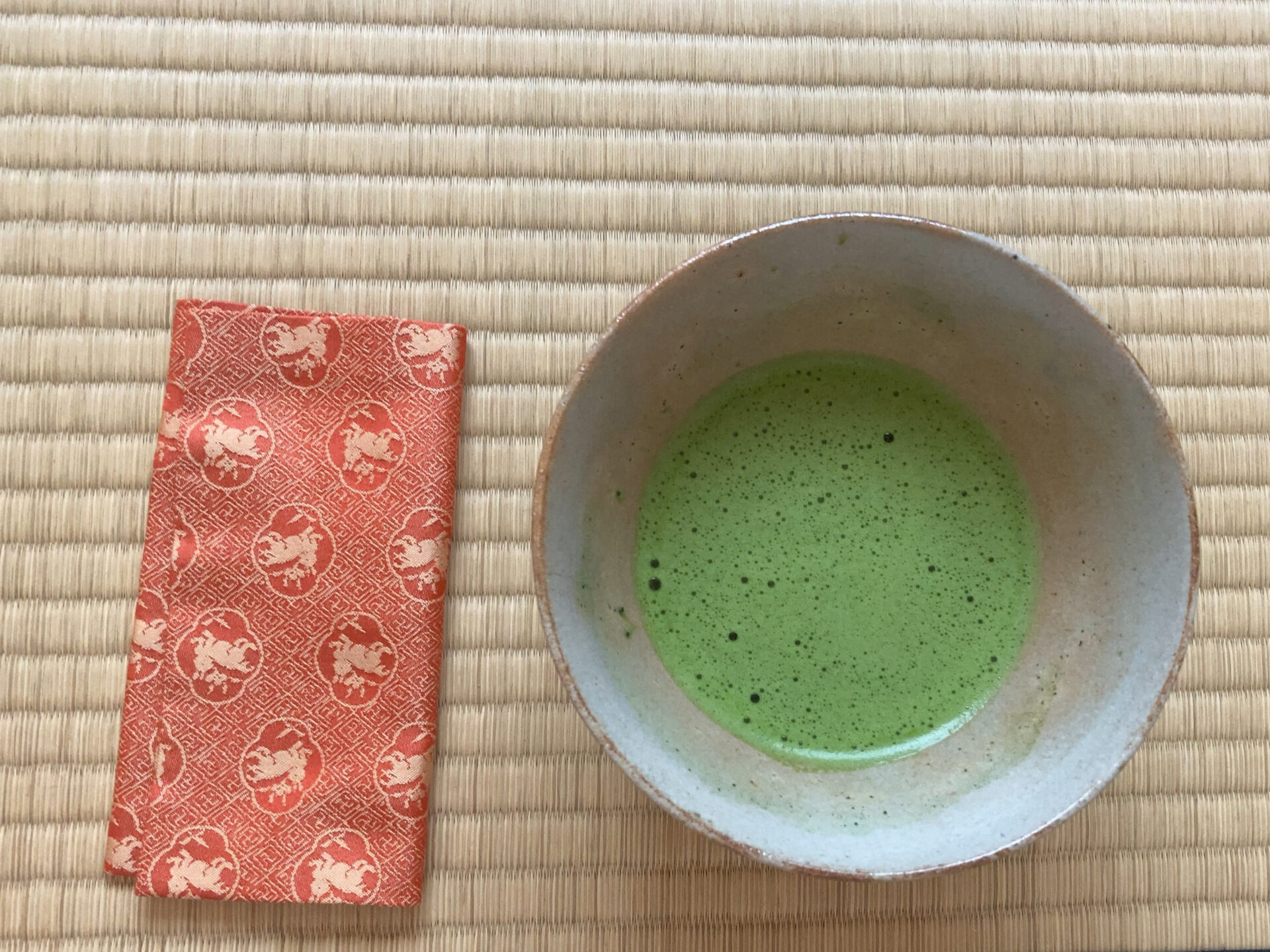 裏千家流の薄茶