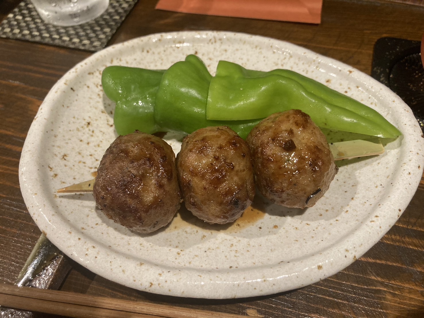 つくねピーマン