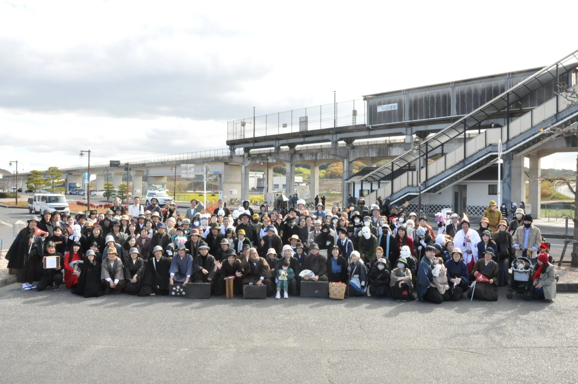 【11/23(土)開催】コスプレイベント「1000人の金田一耕助」 〜 探偵たちが集う日。真備町で体験する横溝正史の世界