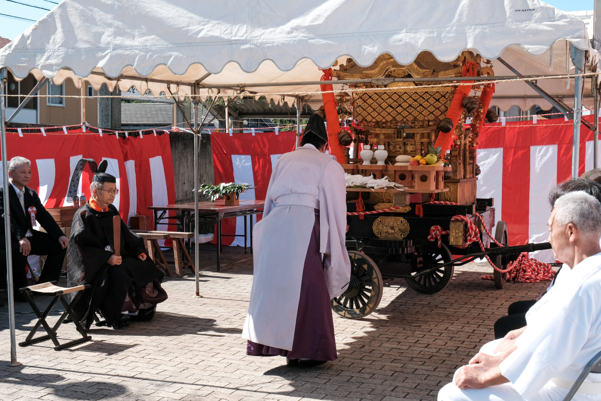 祭典のようす