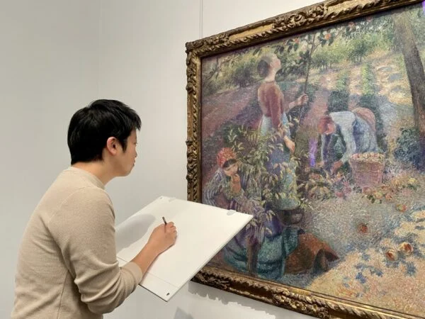 【12/14(土)開催】いこうdeオオハラ 大人のためのじっくり、ゆっくり、スケッチでアートと対話 〜 絵画と自分の対話を楽しむ大原美術館のワークショップ