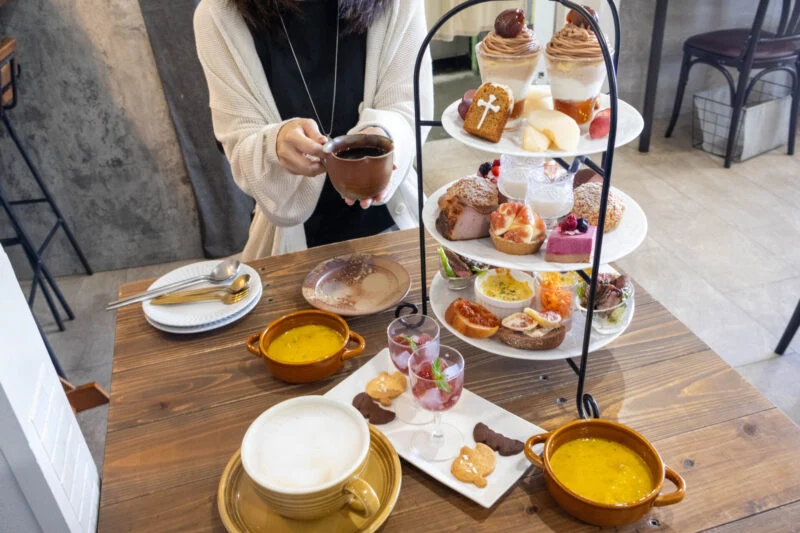 倉敷ハロウィンアフタヌーンティー体験レポート ～ 「糀 Cafe dining ユーカリ」でほっこり優しいハロウィンスイーツを楽しみました