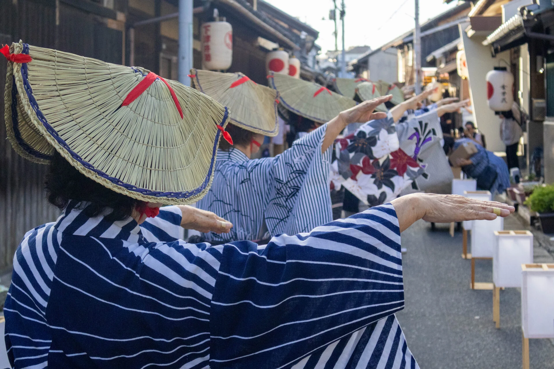 下津井宵灯りのようす