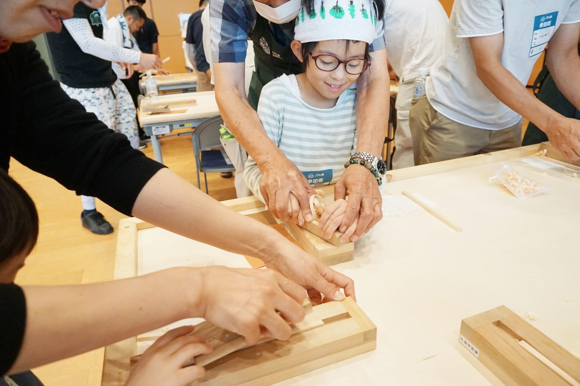 そんなときは、指導員のかたが補助してくれます。優しい~