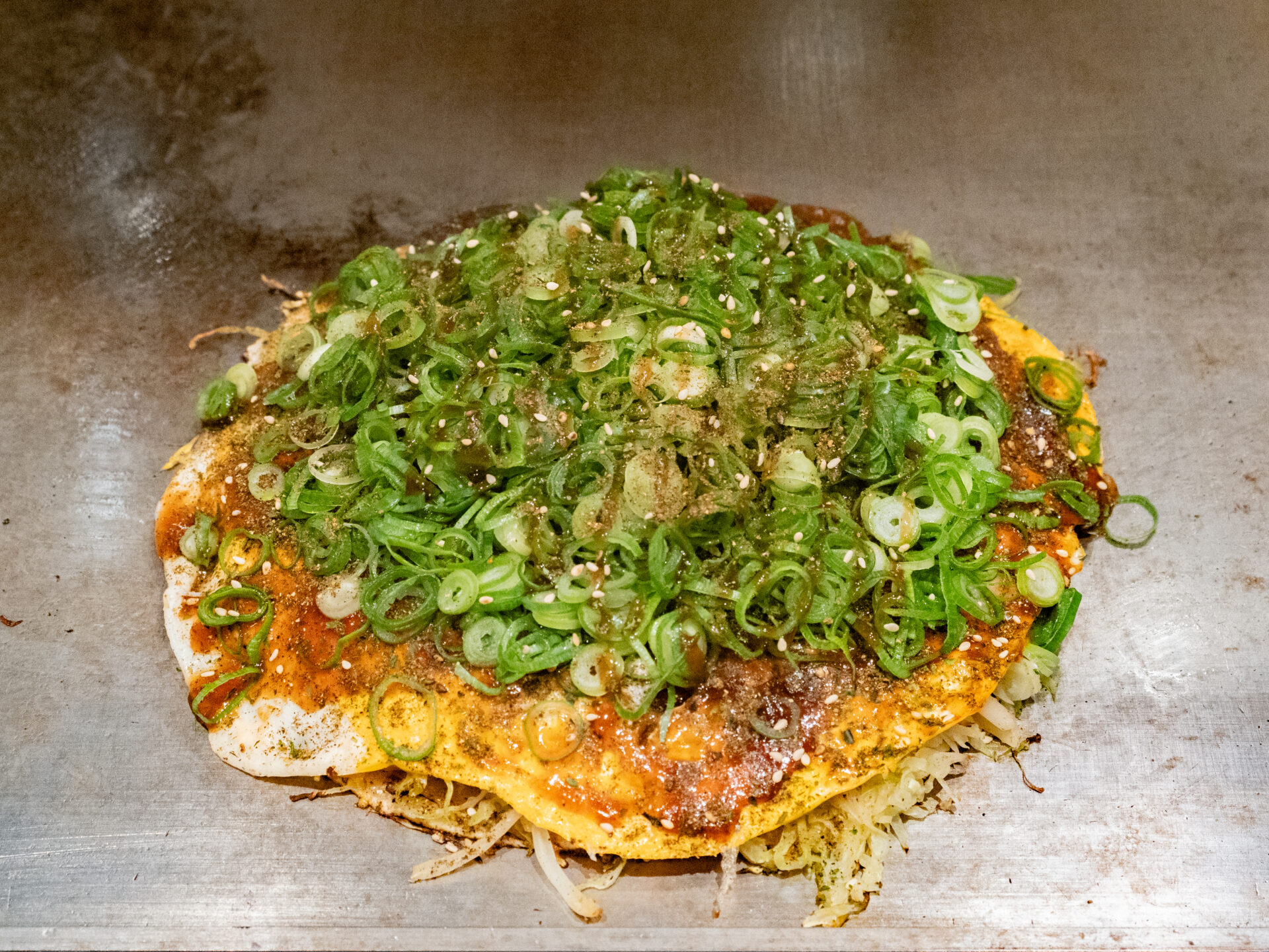 山椒七味がポイントの「田中焼き」  ※過去の訪問時に撮影