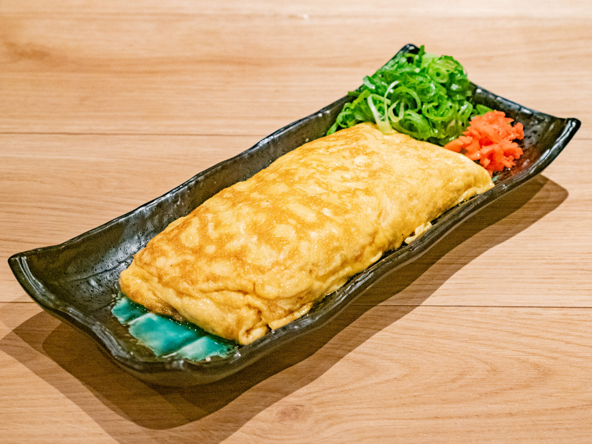 熱誠まるでん：鉄板で巻くだしまき玉子