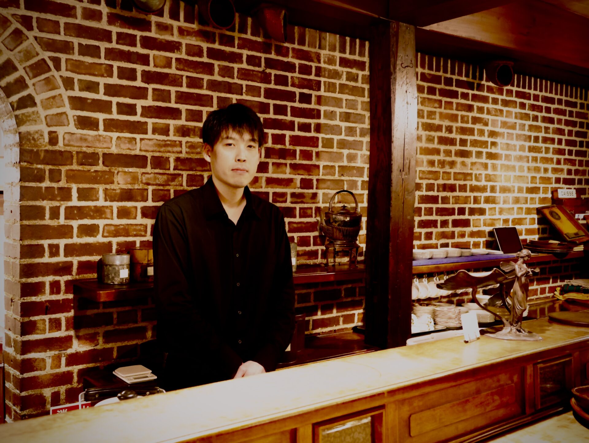 倉敷珈琲館 店長 松尾直毅さん