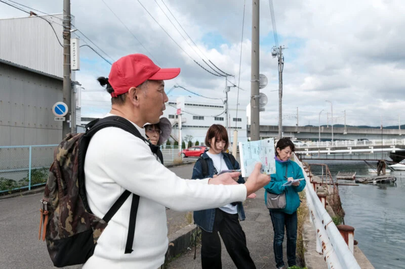 児島味野まち歩き（2024年11月6日開催）～ 土地に詳しいガイドと歩く町並みから、かつてあった暮らしの物語を感じてきました