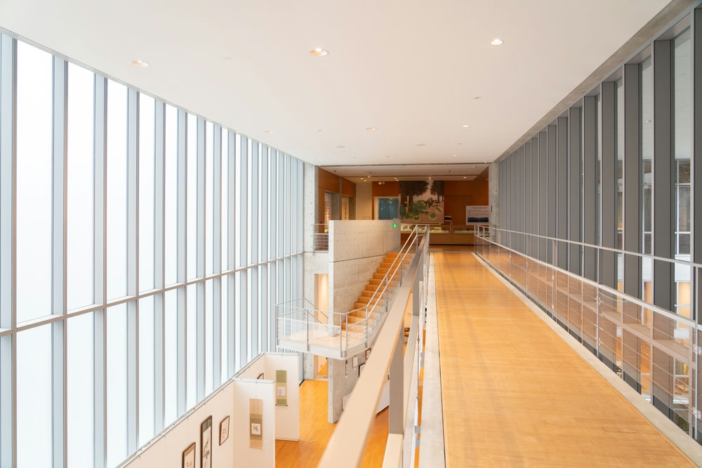 高梁市成羽美術館 内観
