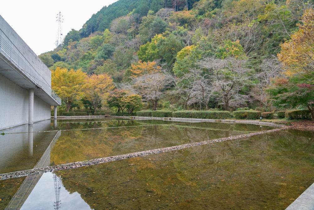 高梁市成羽美術館の外観