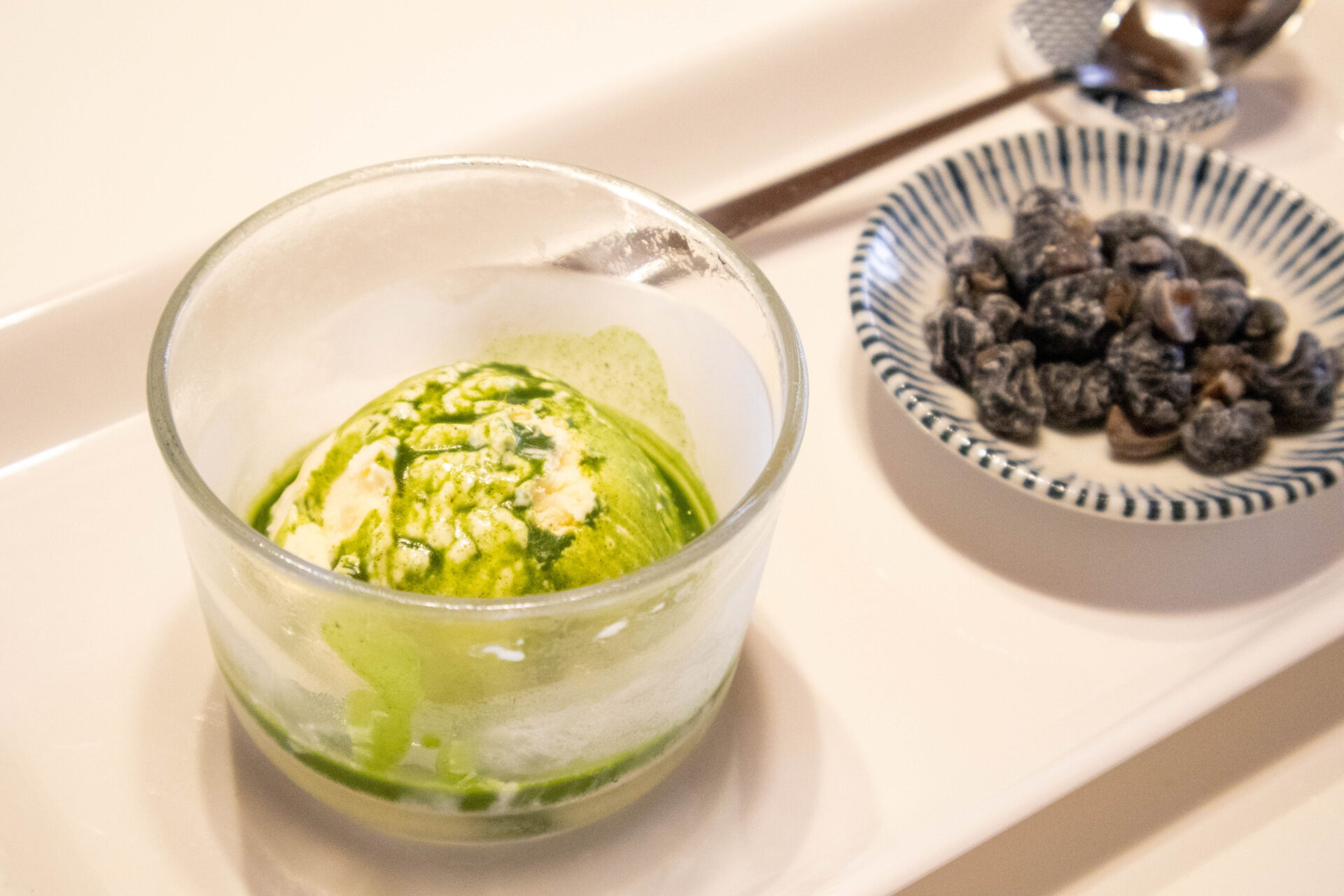 抹茶のアフォガード