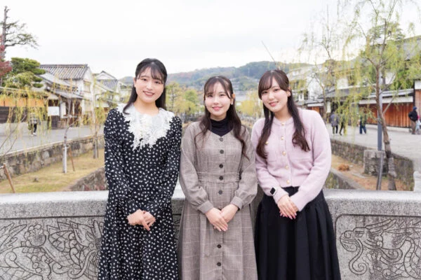 第41代倉敷小町 〜 倉敷の魅力を知って伝えたい。大学生3名の活動記録