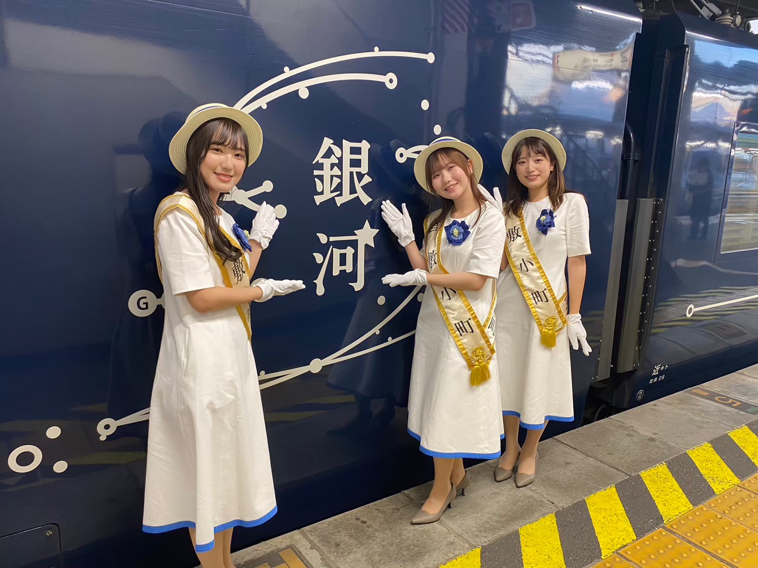 活動中の倉敷小町（写真提供：倉敷観光コンベンションビューロー）