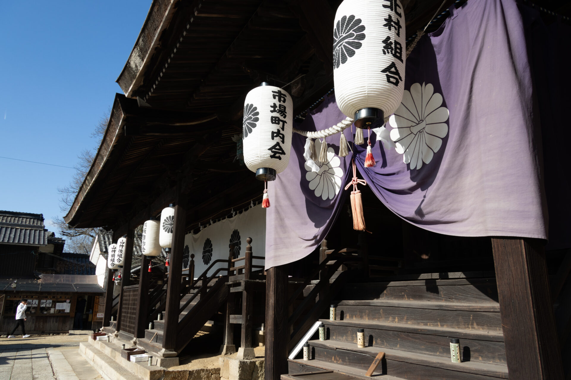 熊屋酒造近くに鎮座する「日本第一熊野神社」