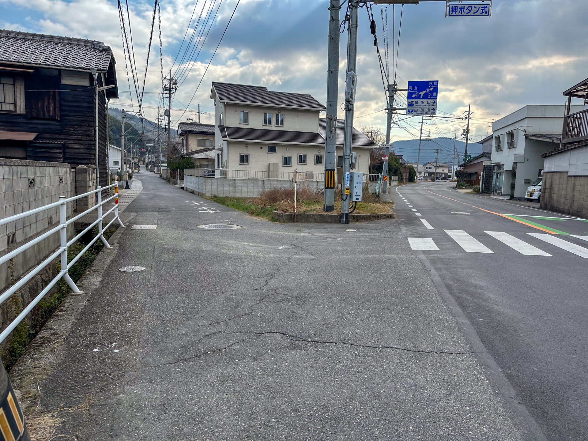 熊野神社入口（林）バス停