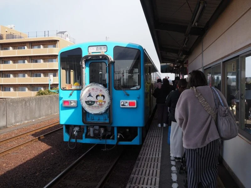 みずしま雛めぐり（雛列車）
