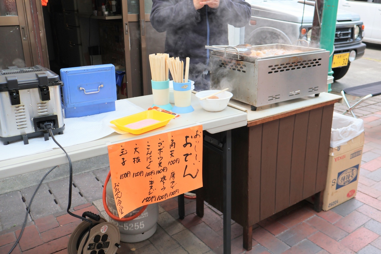 寒い日にぴったりのおでん