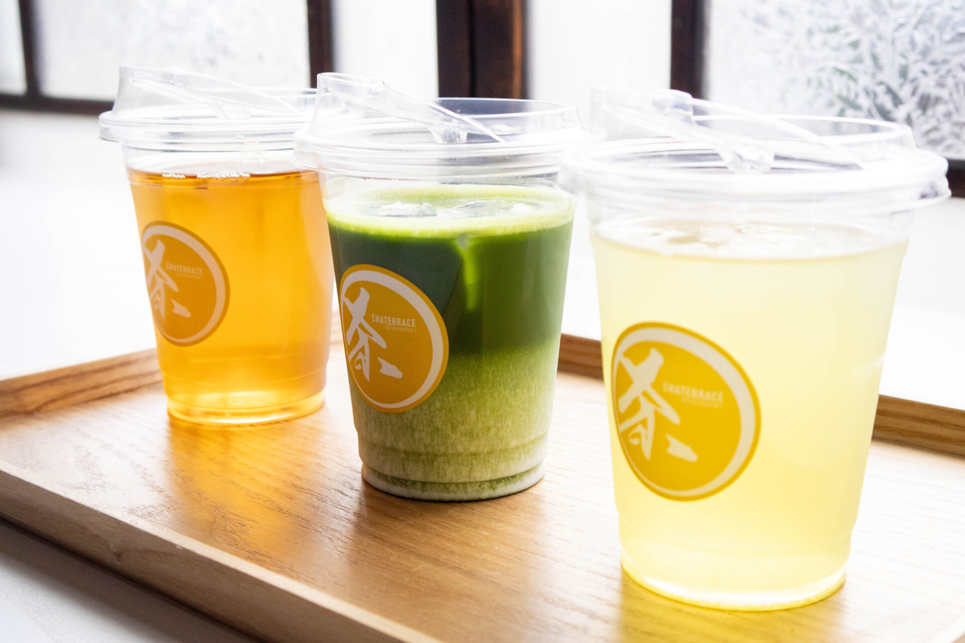 日本茶のドリンク3種類