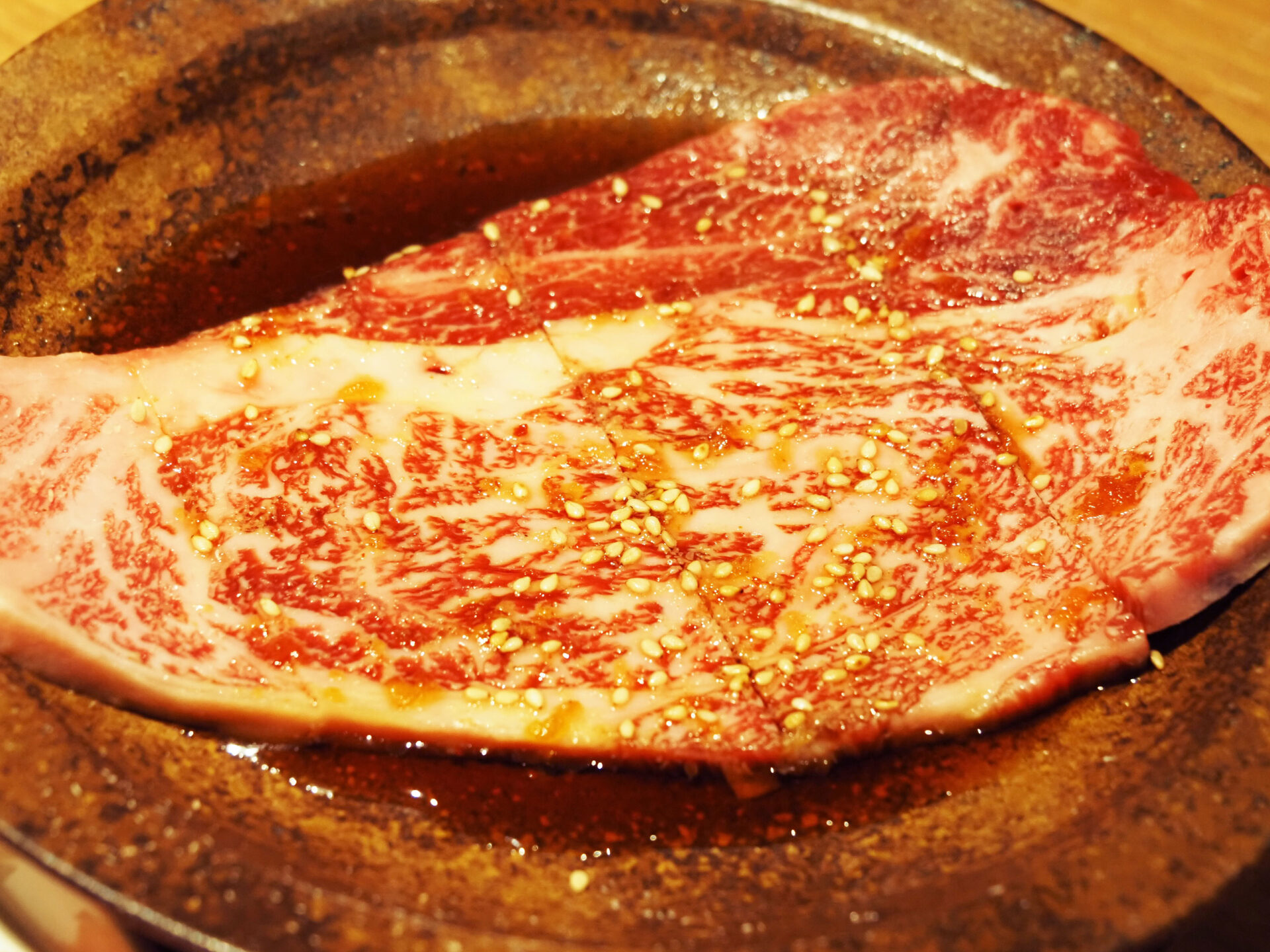 焼肉とい メニュー 黒毛和牛上ロース