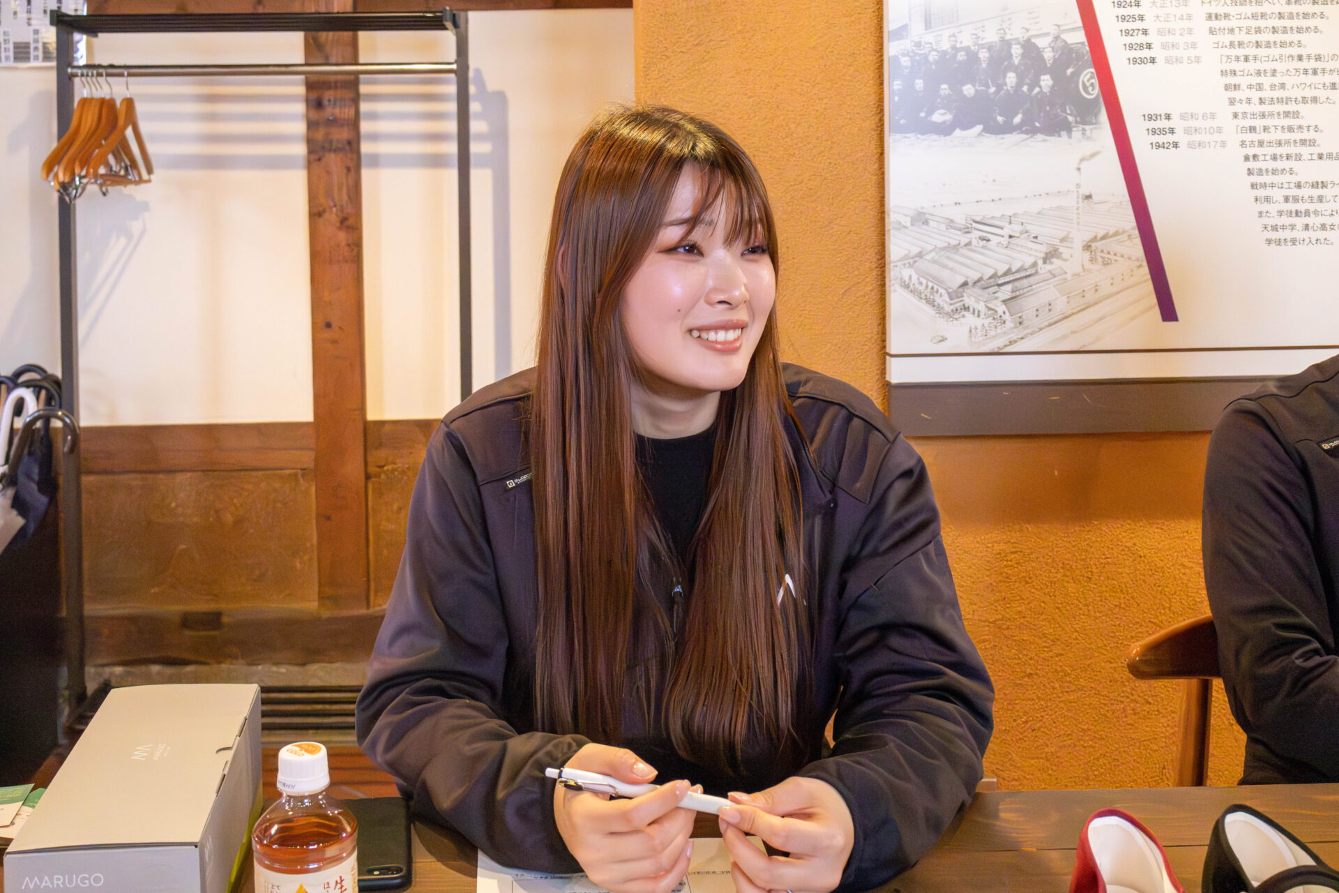 Yabuki being interviewed