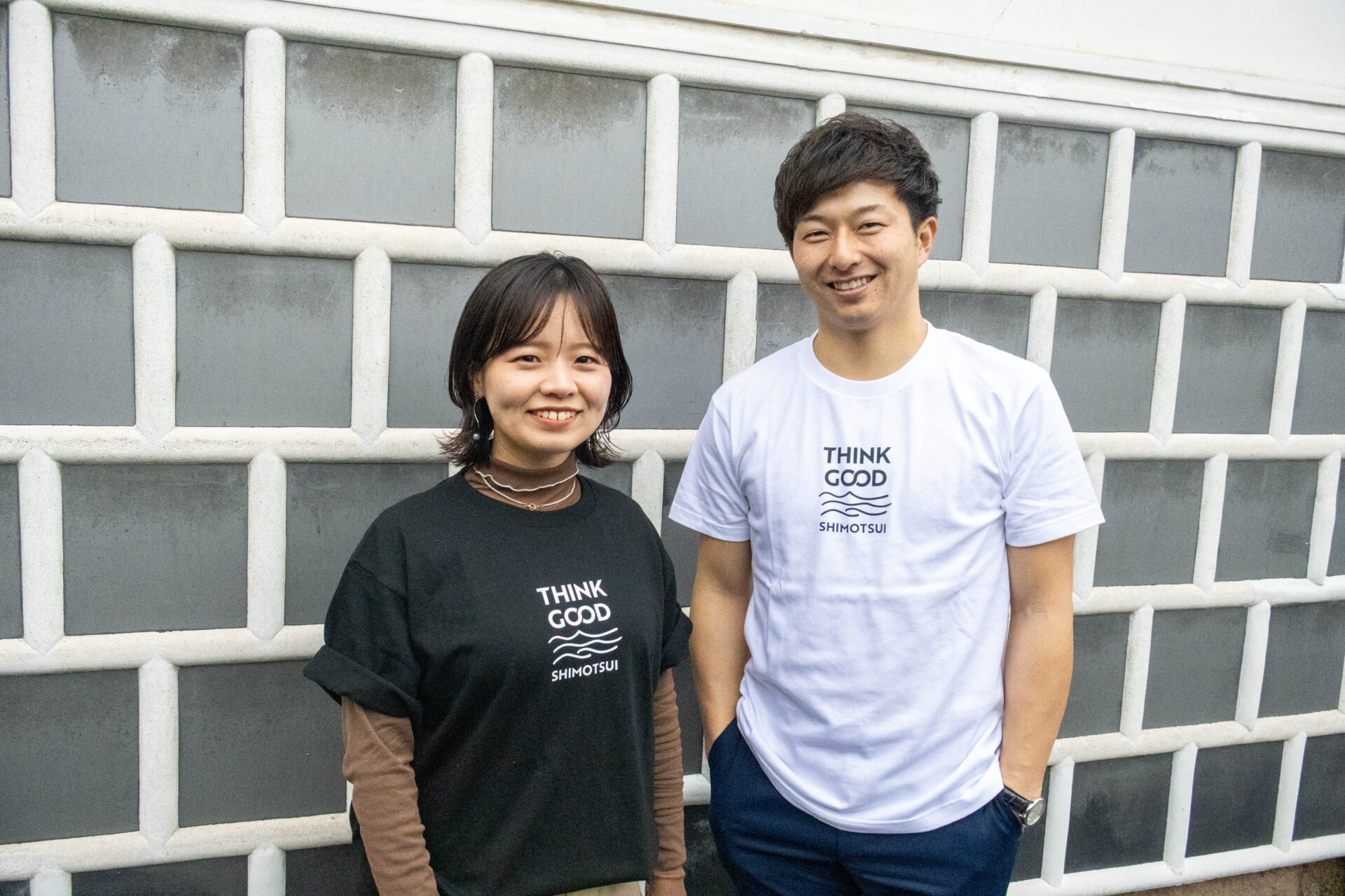 「THINK GOOD SHIMOTSUI」のTシャツ