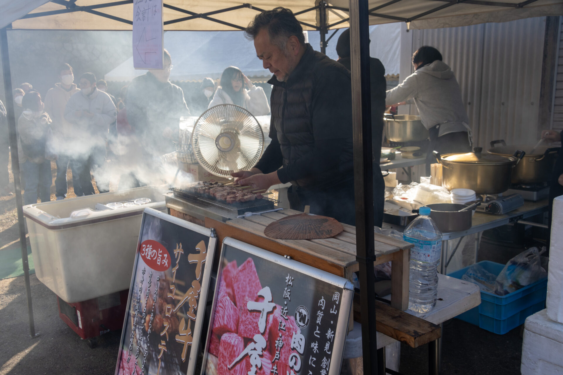 肉の中山「千屋牛サイコロステーキ串」