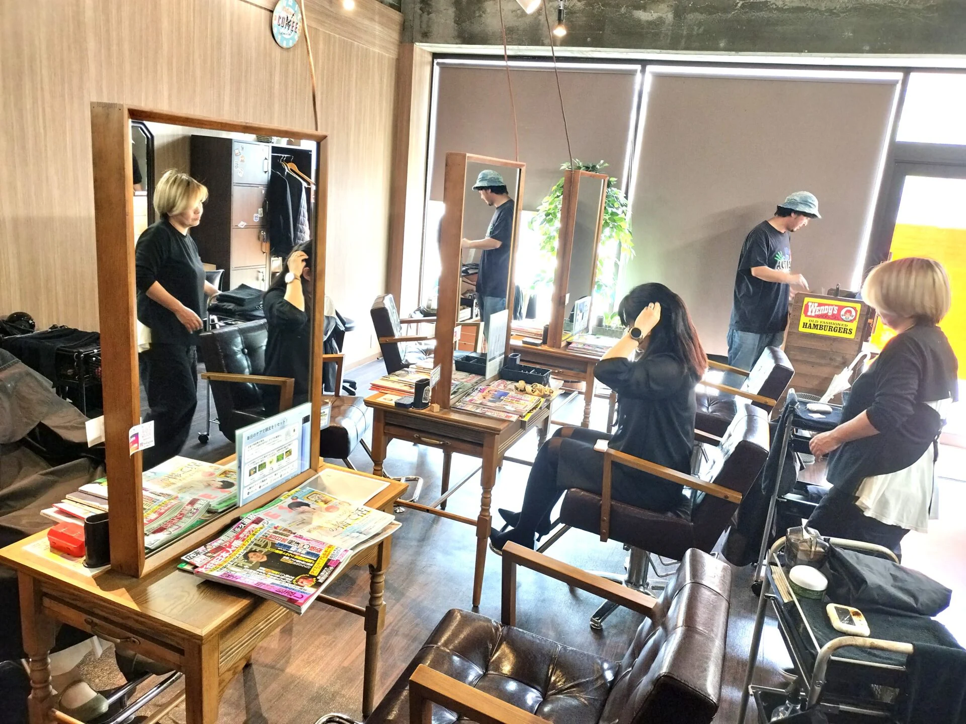 施術中