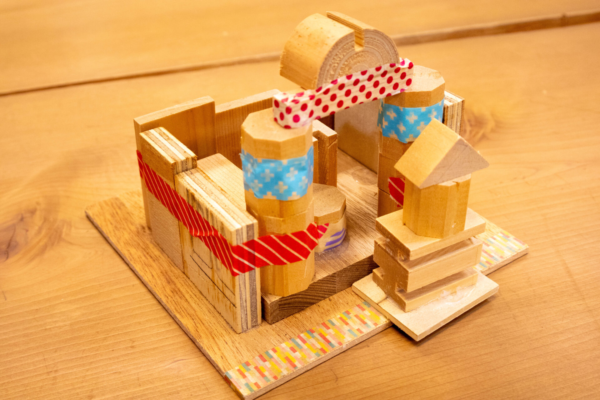 ちびっこ工作キット　※マスキングテープは別売り