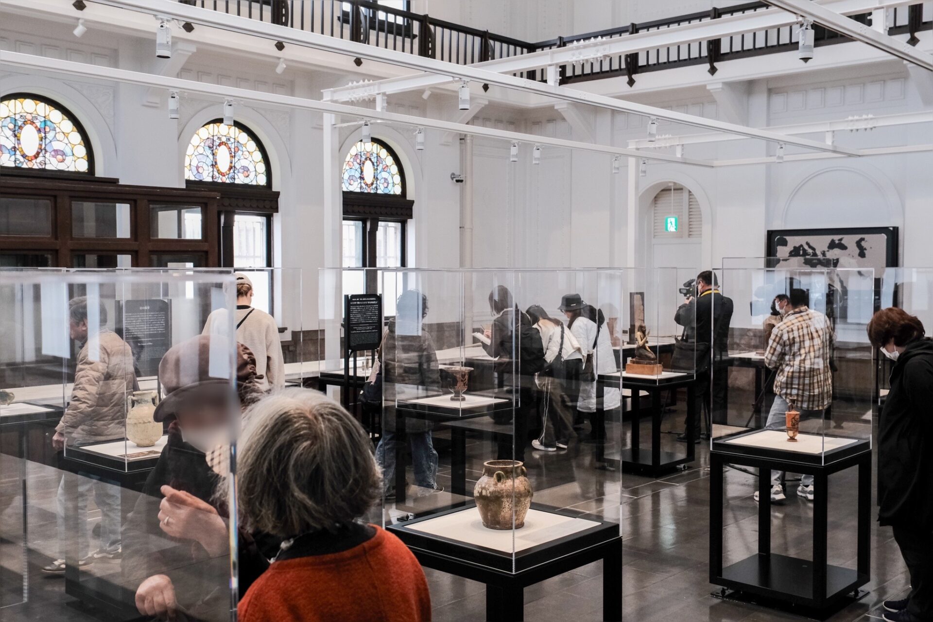 プレオープン当日の展示室1