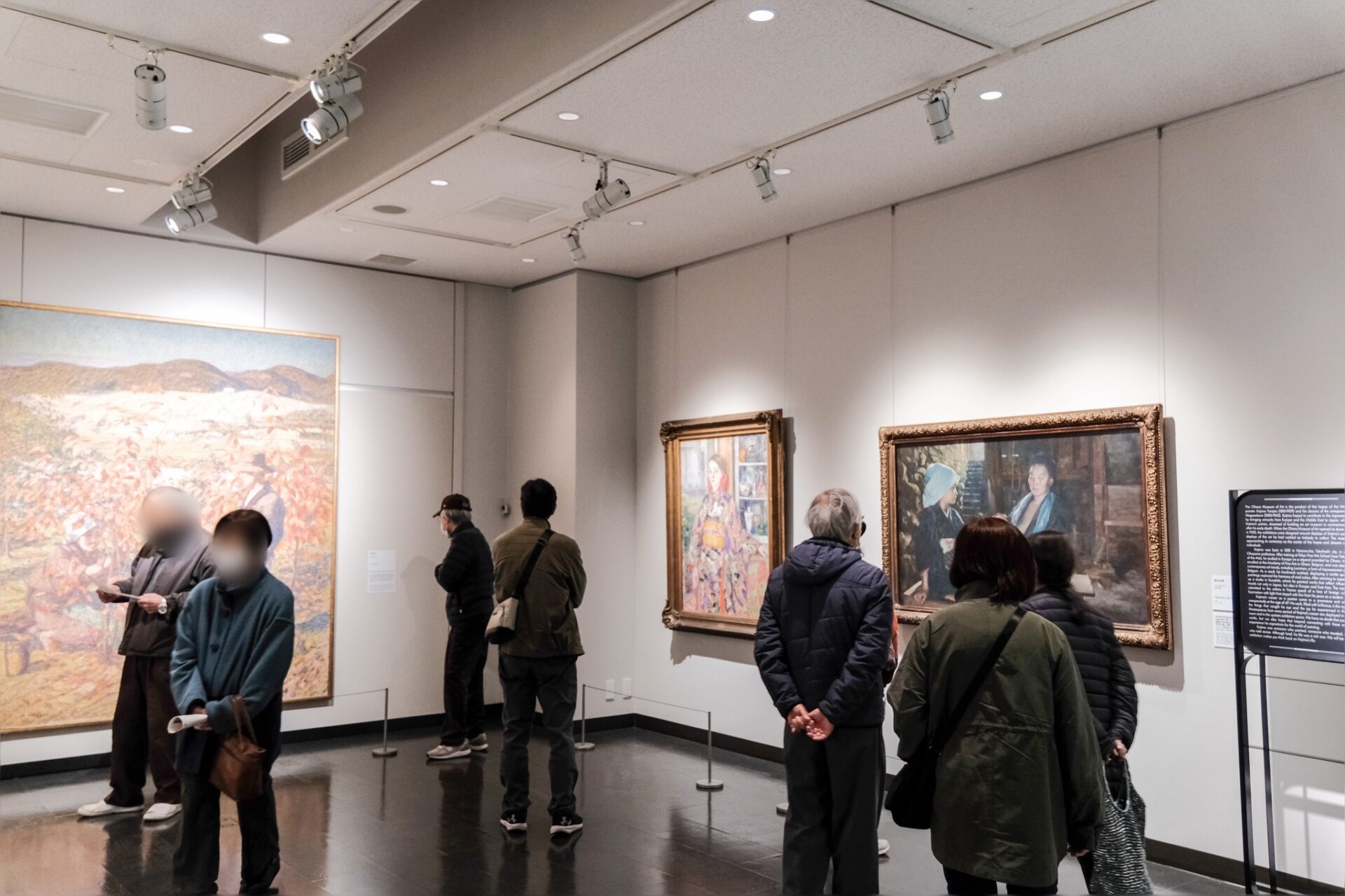 プレオープン当日の展示室3