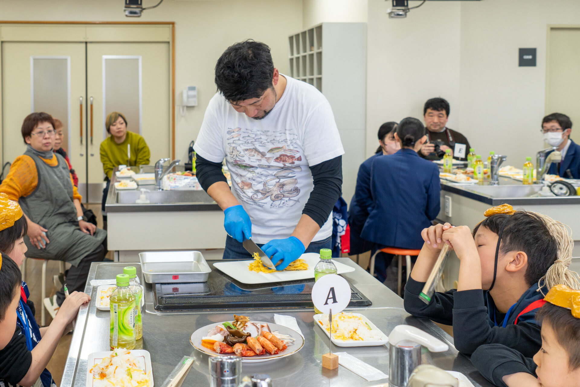 光畑さんが錦糸卵にしてくれました