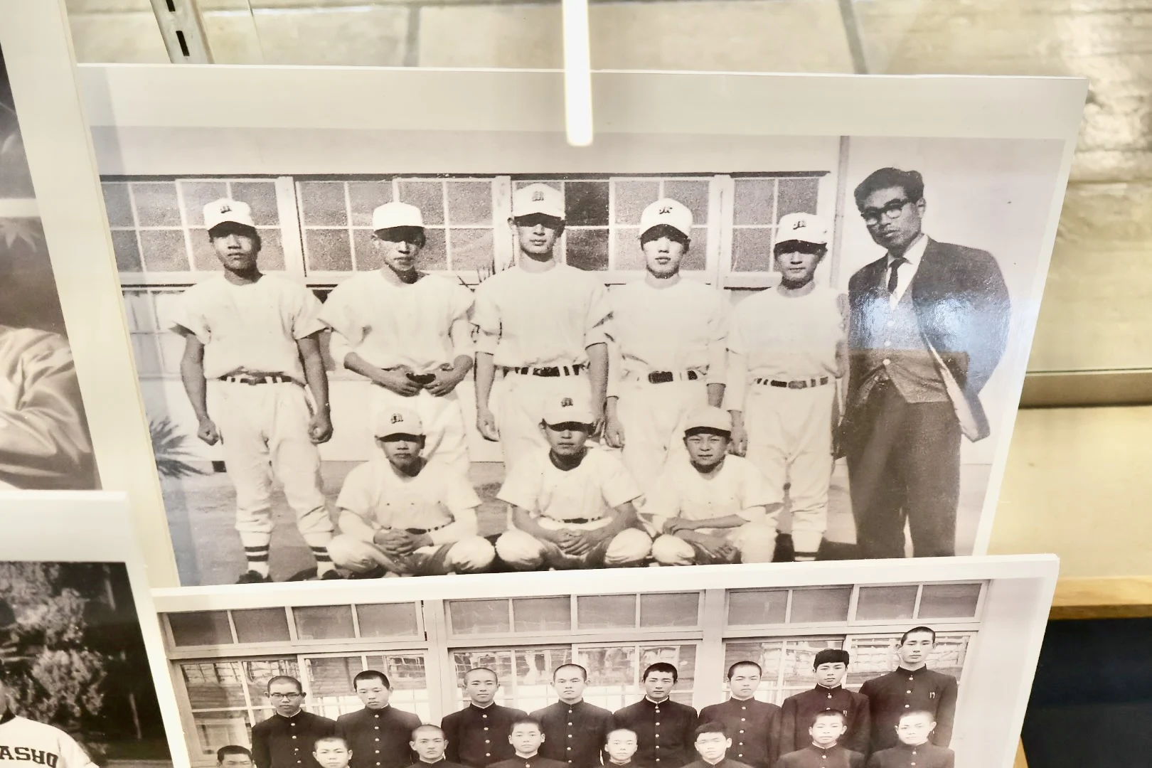 闘将の軌跡・星野仙一「夢の軌跡」展中学高校時代の写真