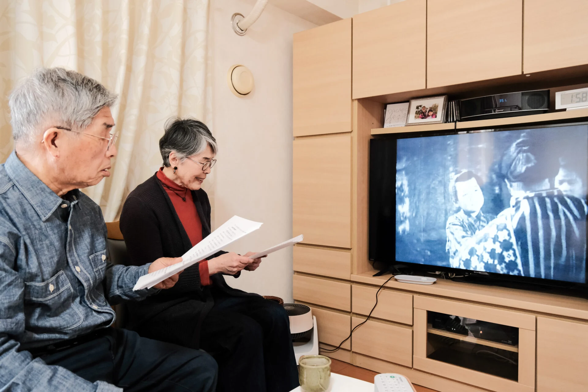 左:矢吹勝利(やぶき かつとし)さん、右:矢吹むつみさん