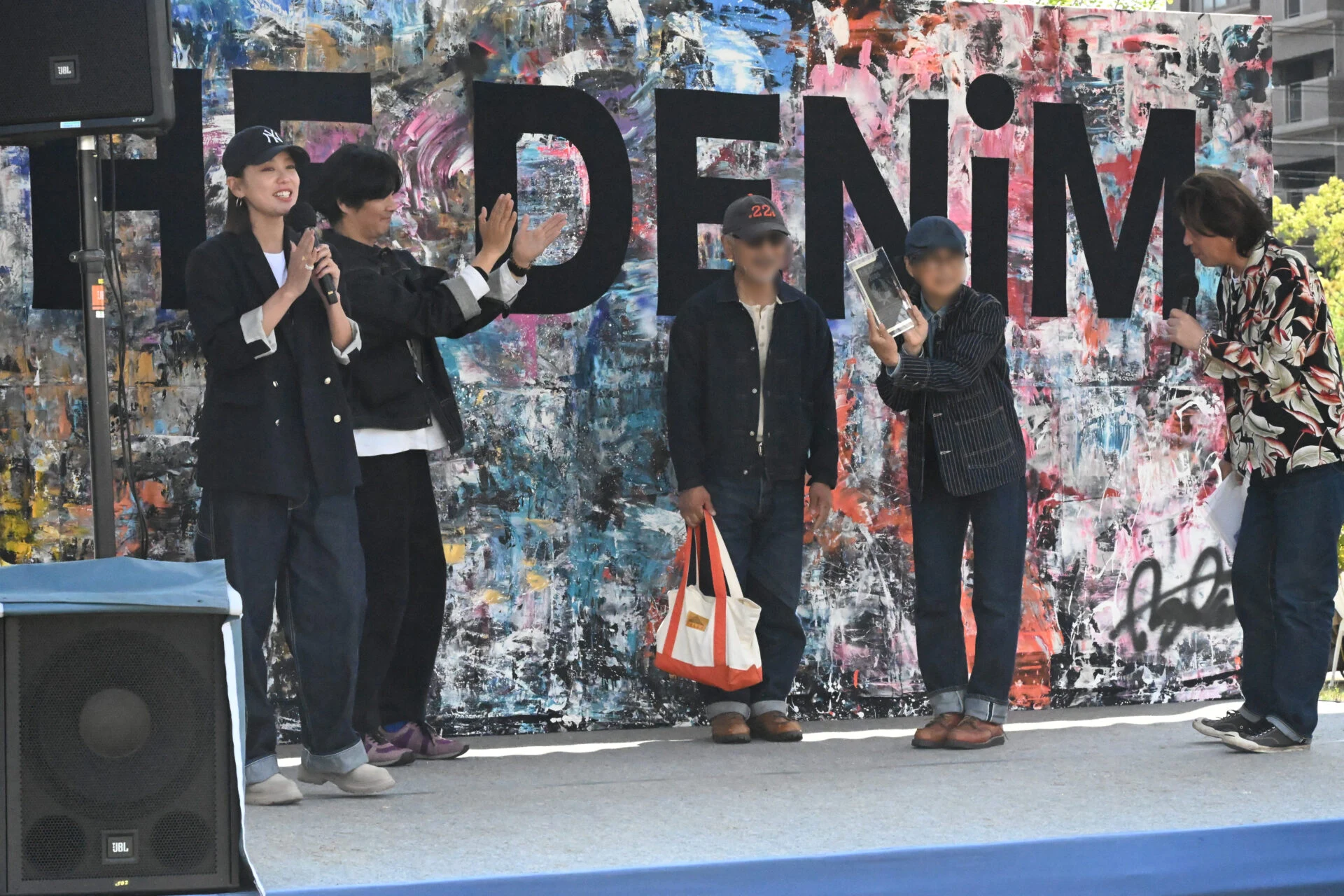 THE DENiM 2025ベストジーニスト発表のようす