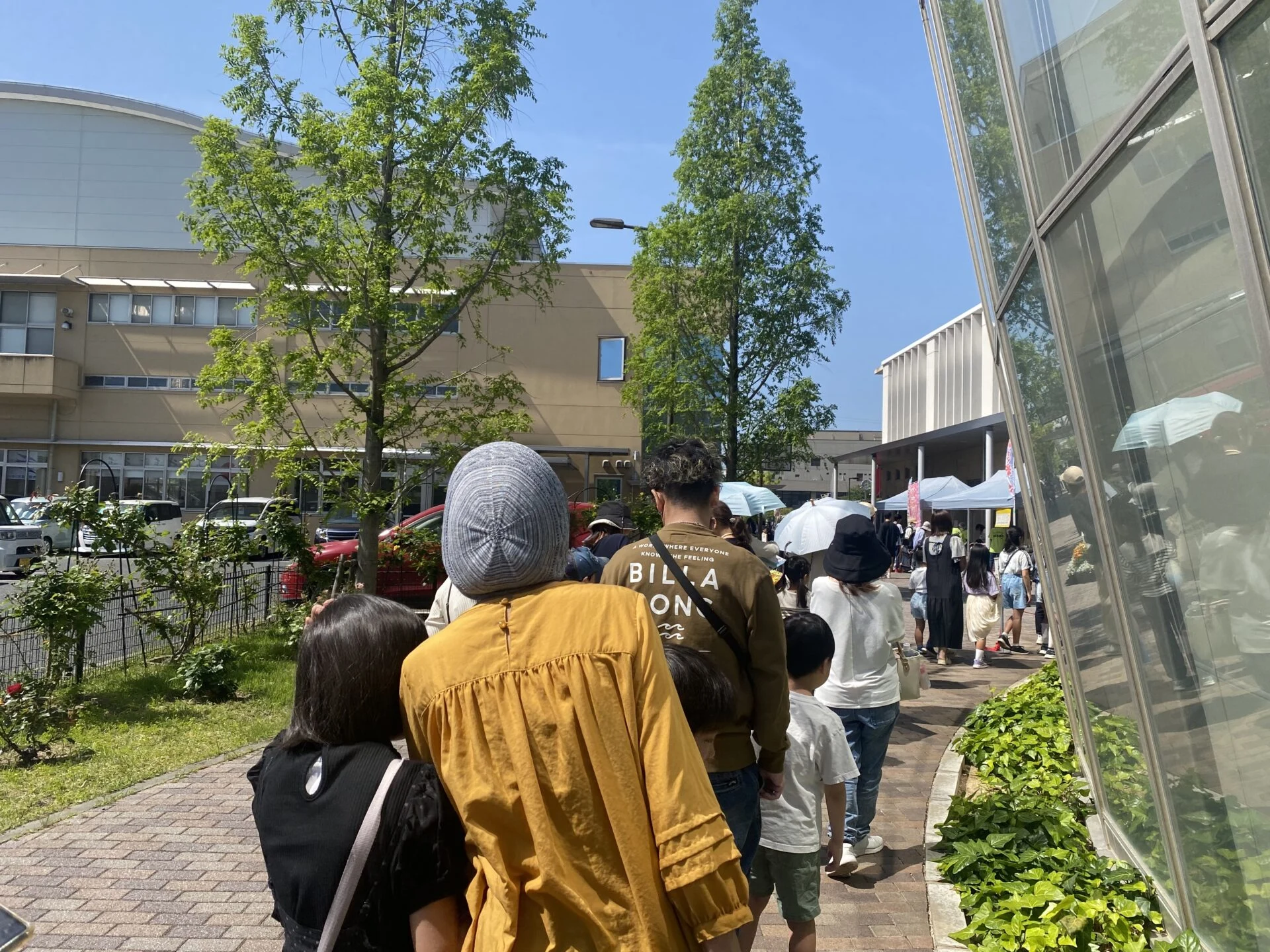 整理券待ち列