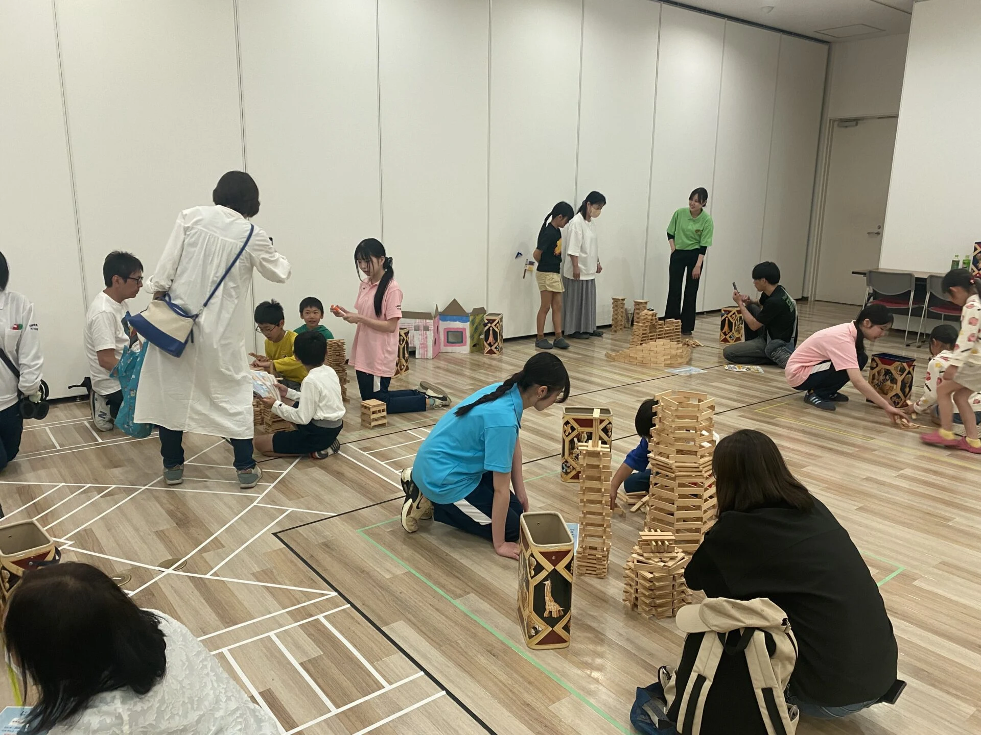 カプラで遊ぶようす